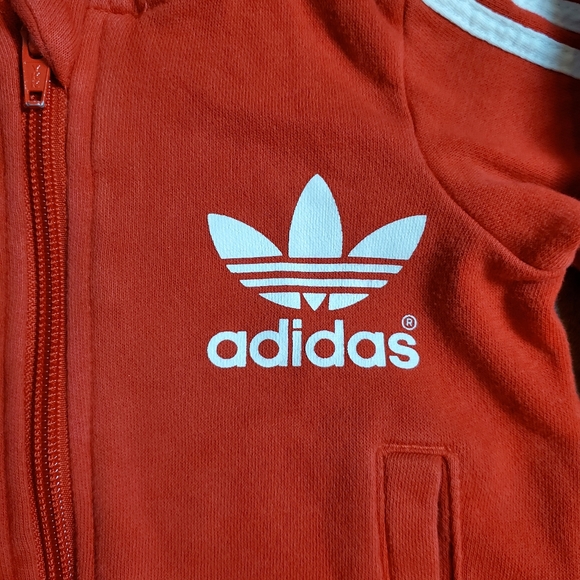 Adidas Classic Baby 9-12M Zip Up Jacket - Picture 4 of 5